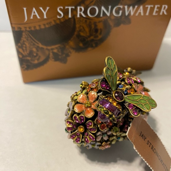 Jay Strongwater Mille Fiori Blossom Box Crista - Picture 4 of 7